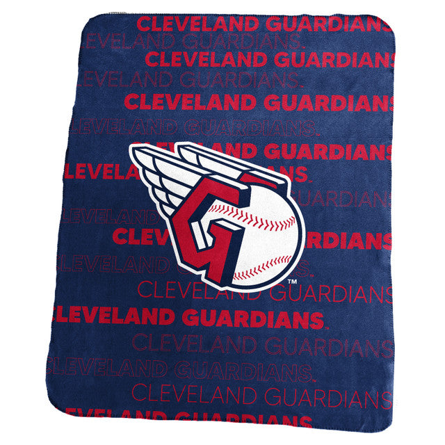 Cleveland Guardians Blanket 50x60 Fleece Classic