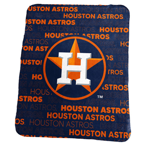 Houston Astros Blanket 50x60 Fleece Classic