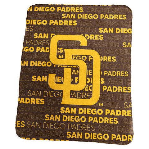 San Diego Padres Blanket 50x60 Fleece Classic