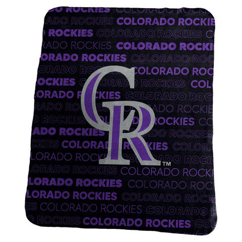 Colorado Rockies Blanket 50x60 Fleece Classic