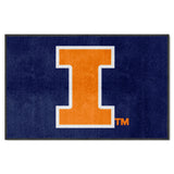 University of Illinois 4X6 Logo Mat - Landscape