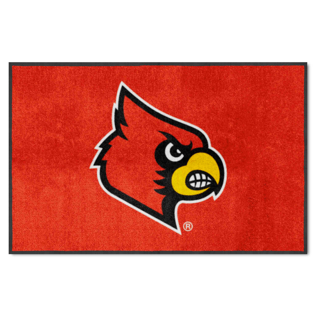 University of Louisville 4X6 Logo Mat - Landscape