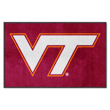 Virginia Tech 4X6 Logo Mat - Landscape