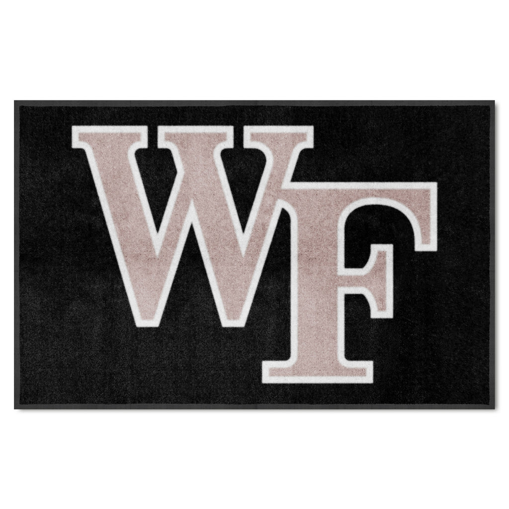 Wake Forest University 4X6 Logo Mat - Landscape