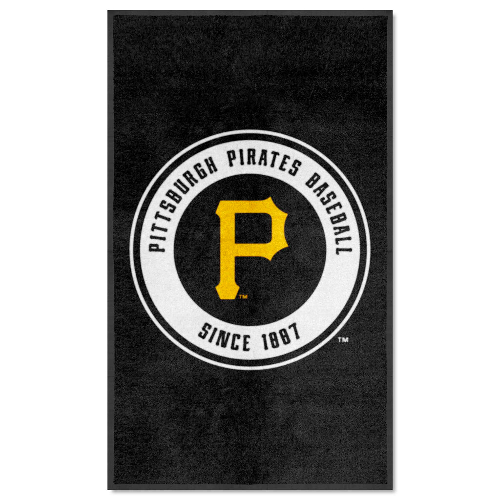 MLB - Pittsburgh Pirates 3X5 Logo Mat - Portrait