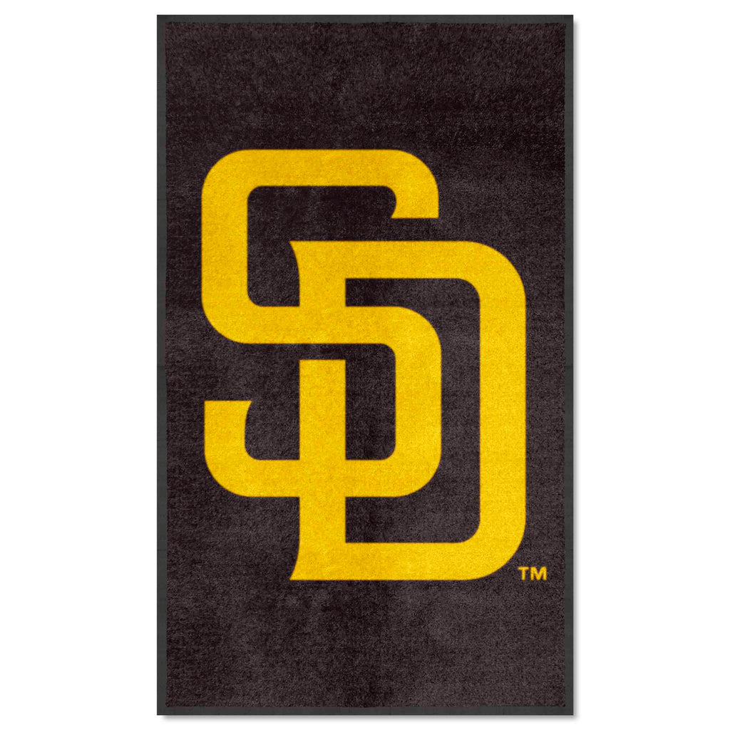 MLB - San Diego Padres 3X5 Logo Mat - Portrait