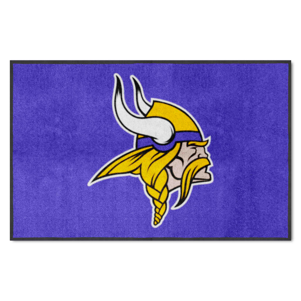 NFL - Minnesota Vikings 4X6 Logo Mat - Landscape