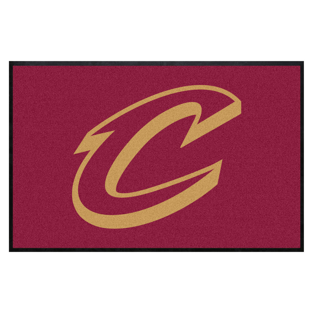 NBA - Cleveland Cavaliers 4X6 Logo Mat - Landscape