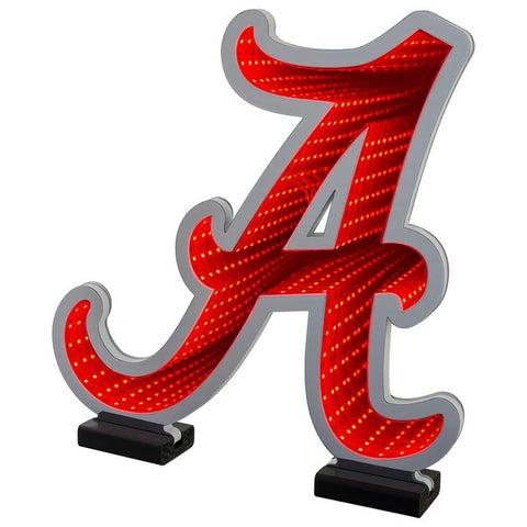 Alabama Crimson Tide LED Infinity Logo Light