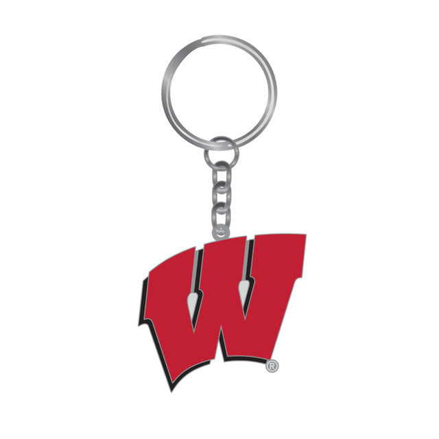 Wisconsin Badgers Keychain Logo