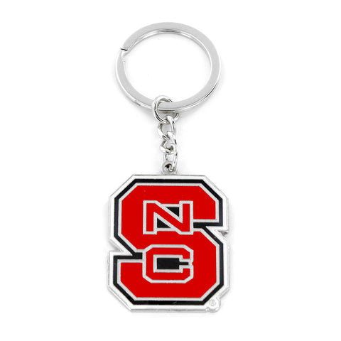 North Carolina State Wolfpack Keychain Logo