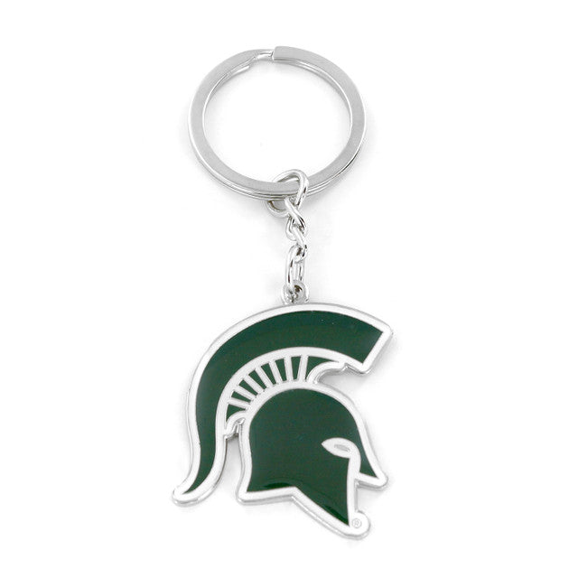 Michigan State Spartans Keychain Logo