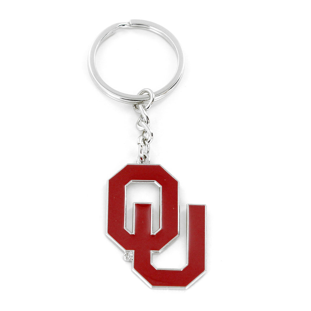 Oklahoma Sooners Keychain Logo