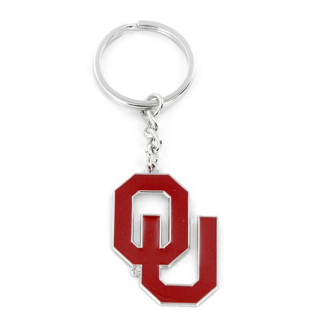 Oklahoma Sooners Keychain Logo