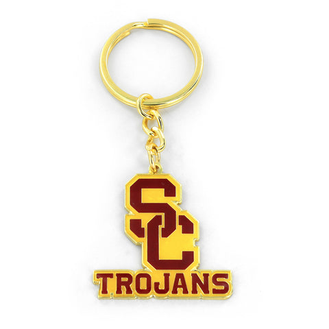 USC Trojans Keychain Logo