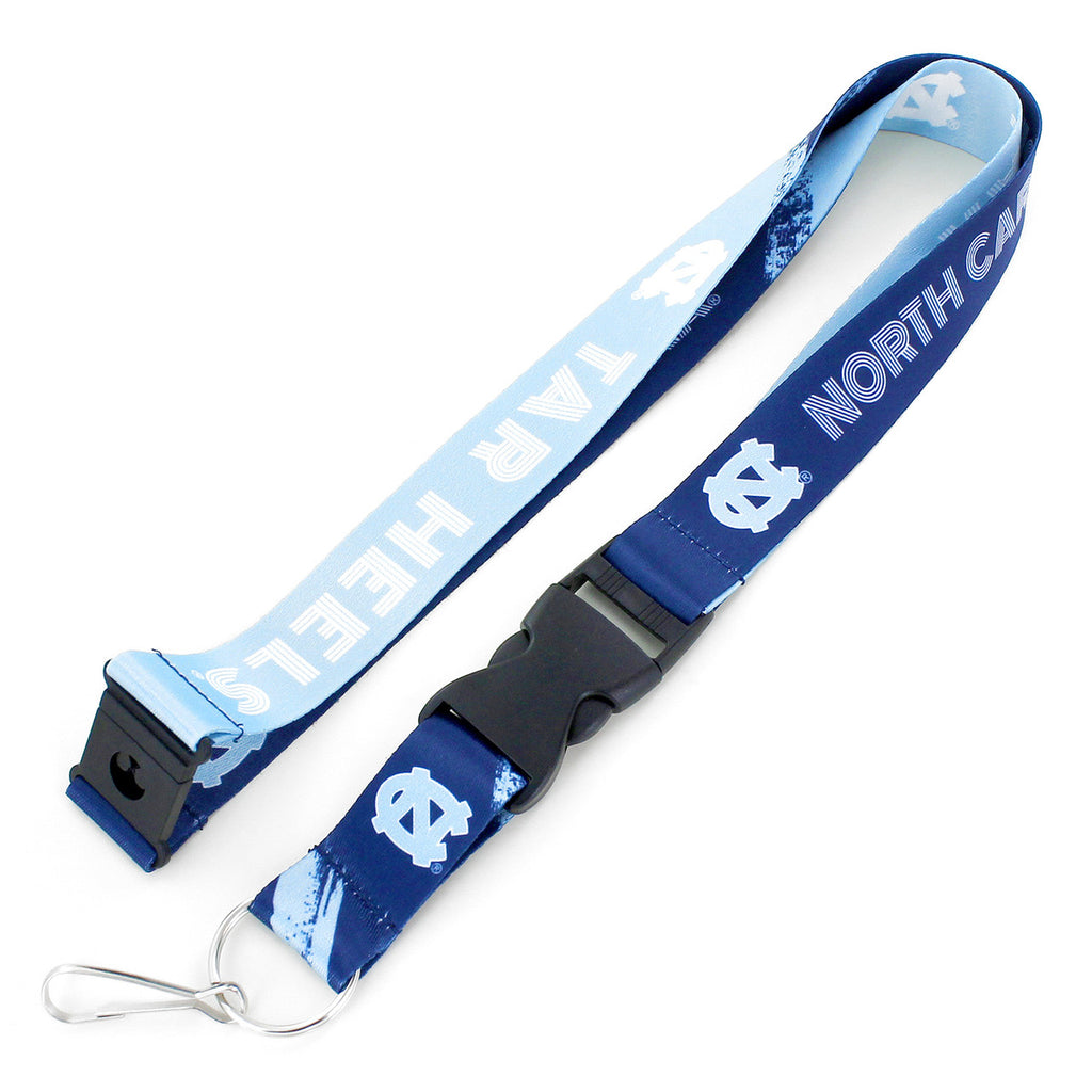 North Carolina Tar Heels Lanyard Crossfade Design