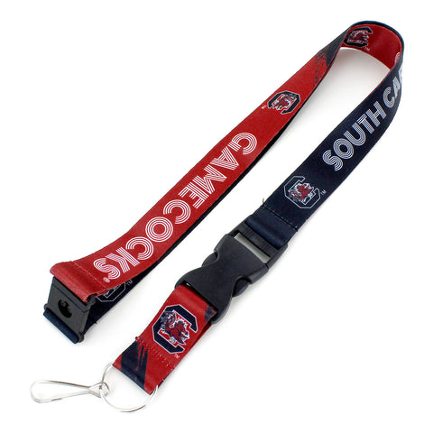 South Carolina Gamecocks Lanyard Crossfade Design