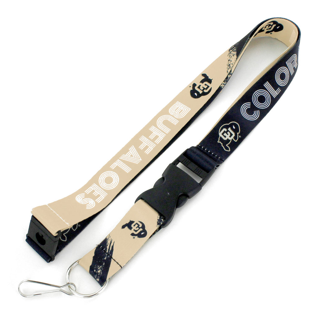 Colorado Buffaloes Lanyard Crossfade Design