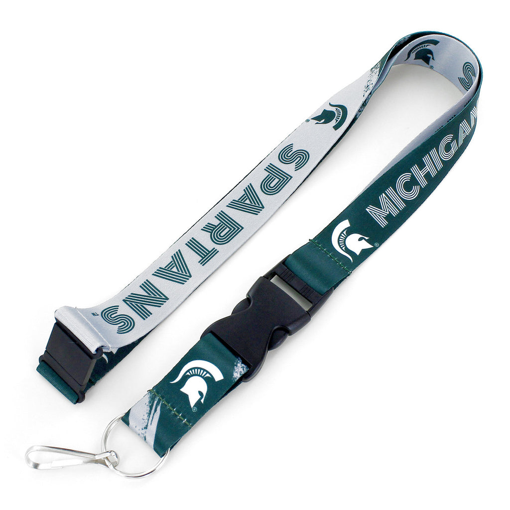 Michigan State Spartans Lanyard Crossfade Design