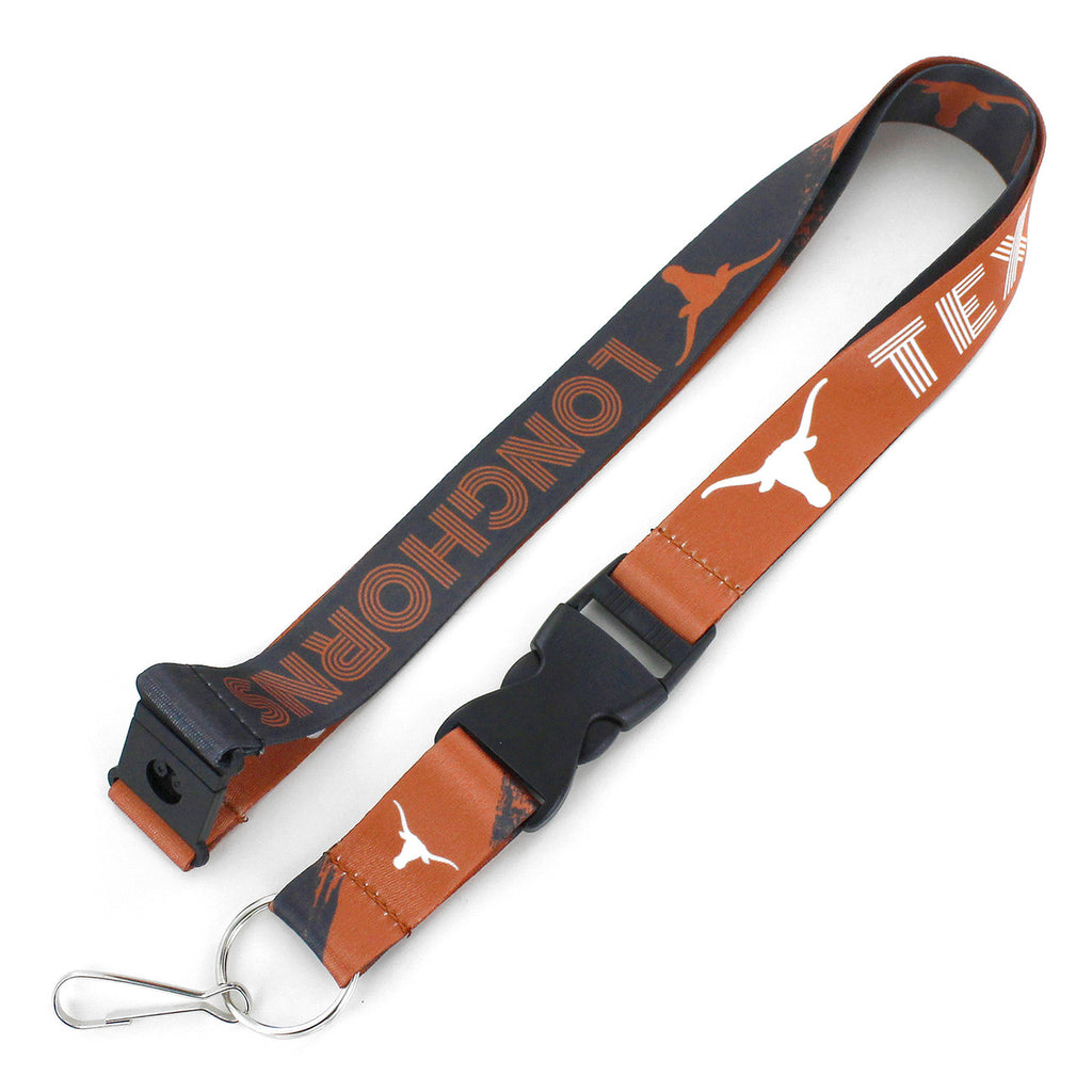 Texas Longhorns Lanyard Crossfade Design