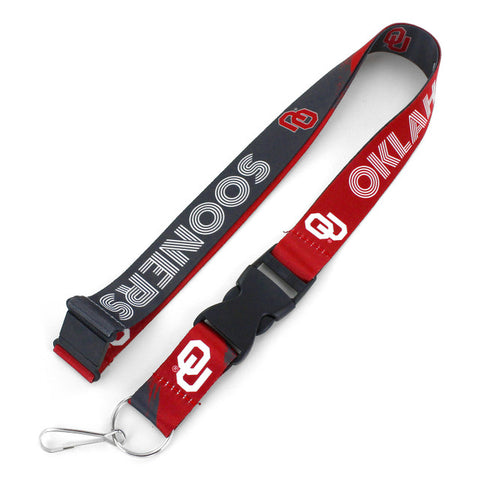 Oklahoma Sooners Lanyard Crossfade Design