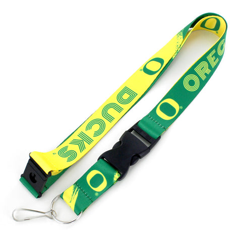 Oregon Ducks Lanyard Crossfade Design