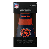 Chicago Bears Zone Cones 4 Pack