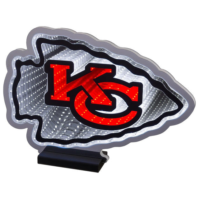 Kansas City Chiefs LED Infinity Logo Light