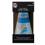 Detroit Lions Zone Cones 4 Pack