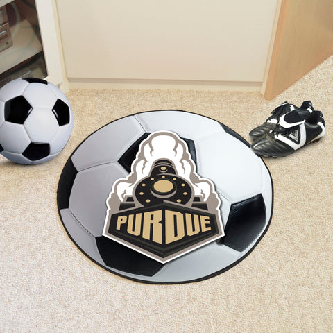 Purdue University Soccer Ball Mat