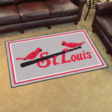 MLBCC St. Louis Cardinals 4x6 Rug