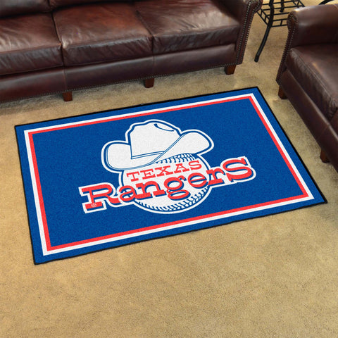 MLBCC ƒ?? Texas Rangers 4x6 Rug