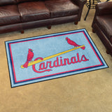 MLBCC St. Louis Cardinals 4x6 Rug