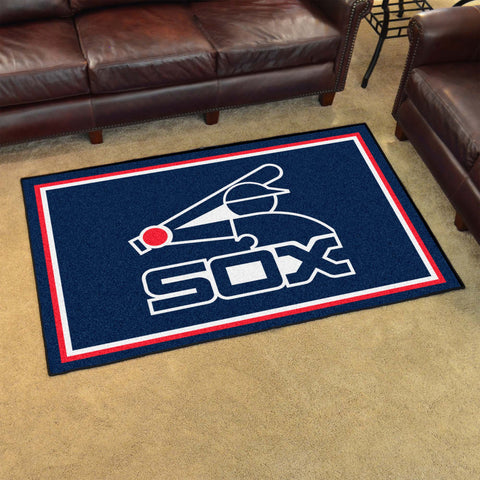 MLBCC Chicago White Sox 4x6 Rug