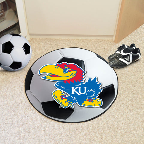 University of Kansas Soccer Ball Mat