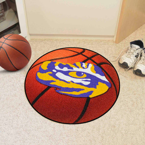 LSU Basketball Mat