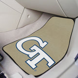 Georgia Tech 2-pc Carpet Car Mat Set