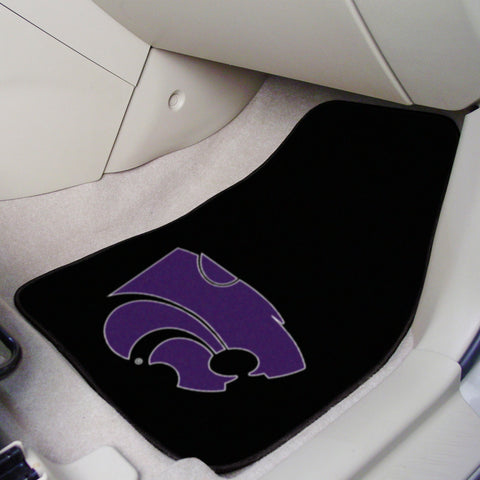 Kansas State University 2-pc Carpet Car Mat Set