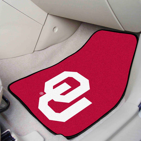 University of Oklahoma 2-pc Carpet Car Mat Set