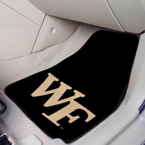 Wake Forest University 2-pc Carpet Car Mat Set