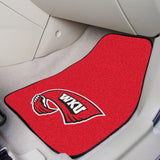 Western Kentucky University 2-pc Carpet Car Mat Set