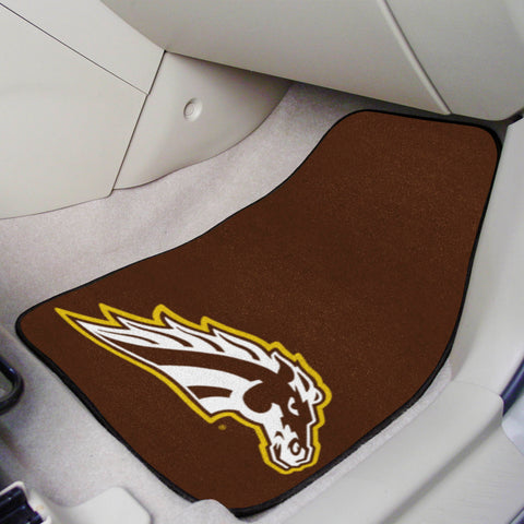 Western Michigan University 2-pc Carpet Car Mat Set