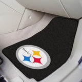 NFL - Pittsburgh Steelers 2-pc Carpet Car Mat Set