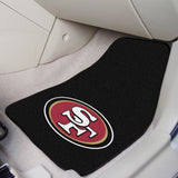 NFL - San Francisco 49ers 2-pc Carpet Car Mat Set