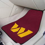 NFL - Washington Commanders 2-pc Carpet Car Mat Set