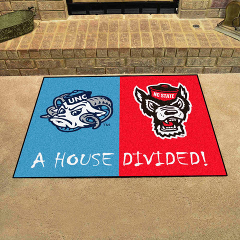 House Divided Mat - North Carolina / NC State