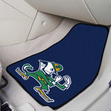 Notre Dame 2-pc Carpet Car Mat Set