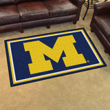 University of Michigan 4x6 Rug