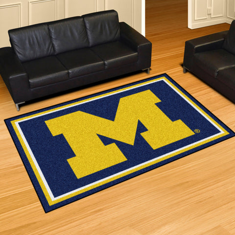 University of Michigan 5x8 Rug