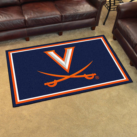 University of Virginia 4x6 Rug